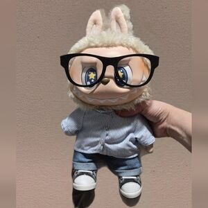 Pop Mart THE MONSTERS FLIP WITH ME Vinyl Plush , Doll Used For Display Only